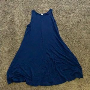 Navy blue dress